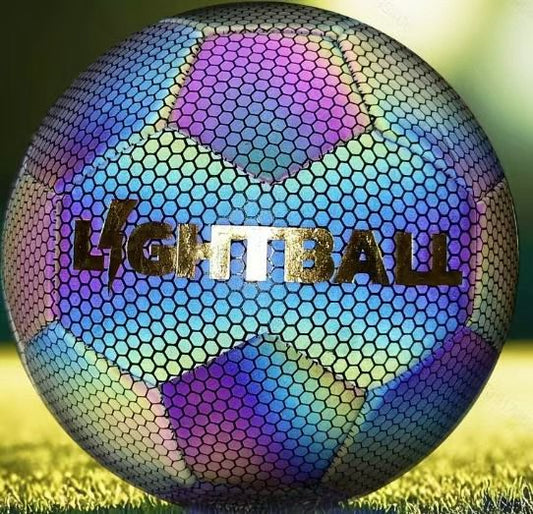 Pelota De Fútbol Holeográfica Brillante Balón Mágico N°5