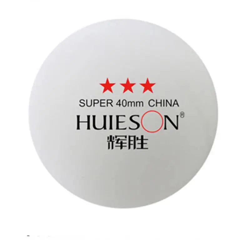 Pack 12 Pelotas Ping Pong 3 Estrellas Hueison 40mm