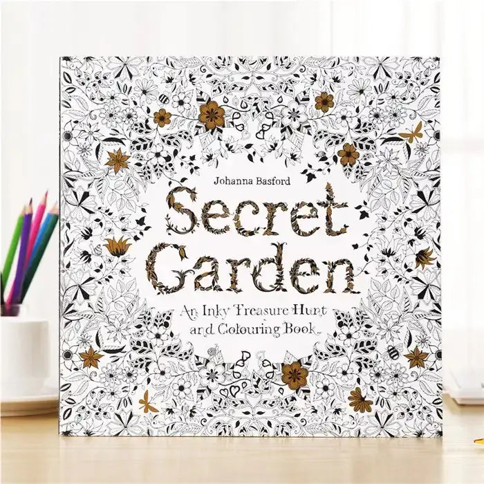 Libro Para Colorear Mandala + Maleta 60 Lápices Doble Punta