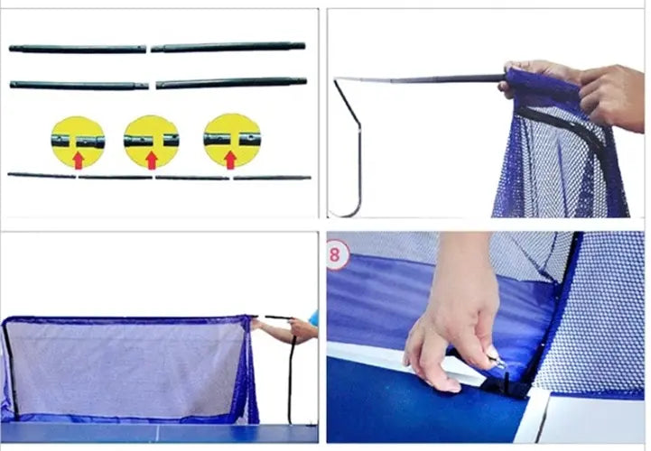 Red Atrapa Pelotas Ping Pong Malla Tenis De Mesa