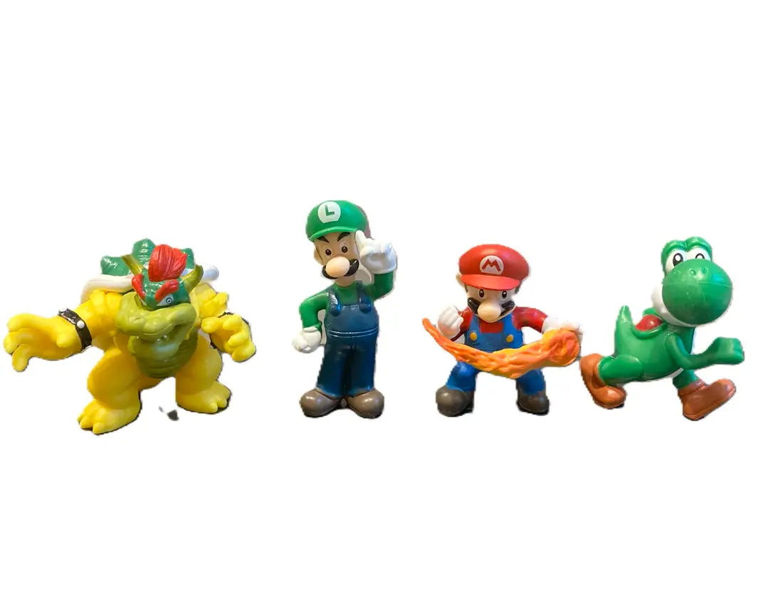 Set De 18 Figuras Super Mario Bros 5-7 Cm