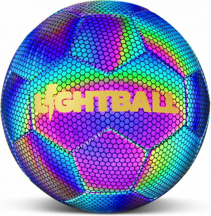 Pelota De Fútbol Holeográfica Brillante Balón Mágico N°5