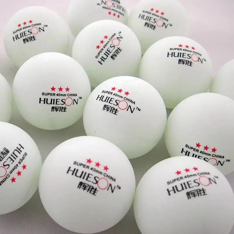 Pack 6 Pelotas Ping Pong 3 Estrellas Hueison 40mm