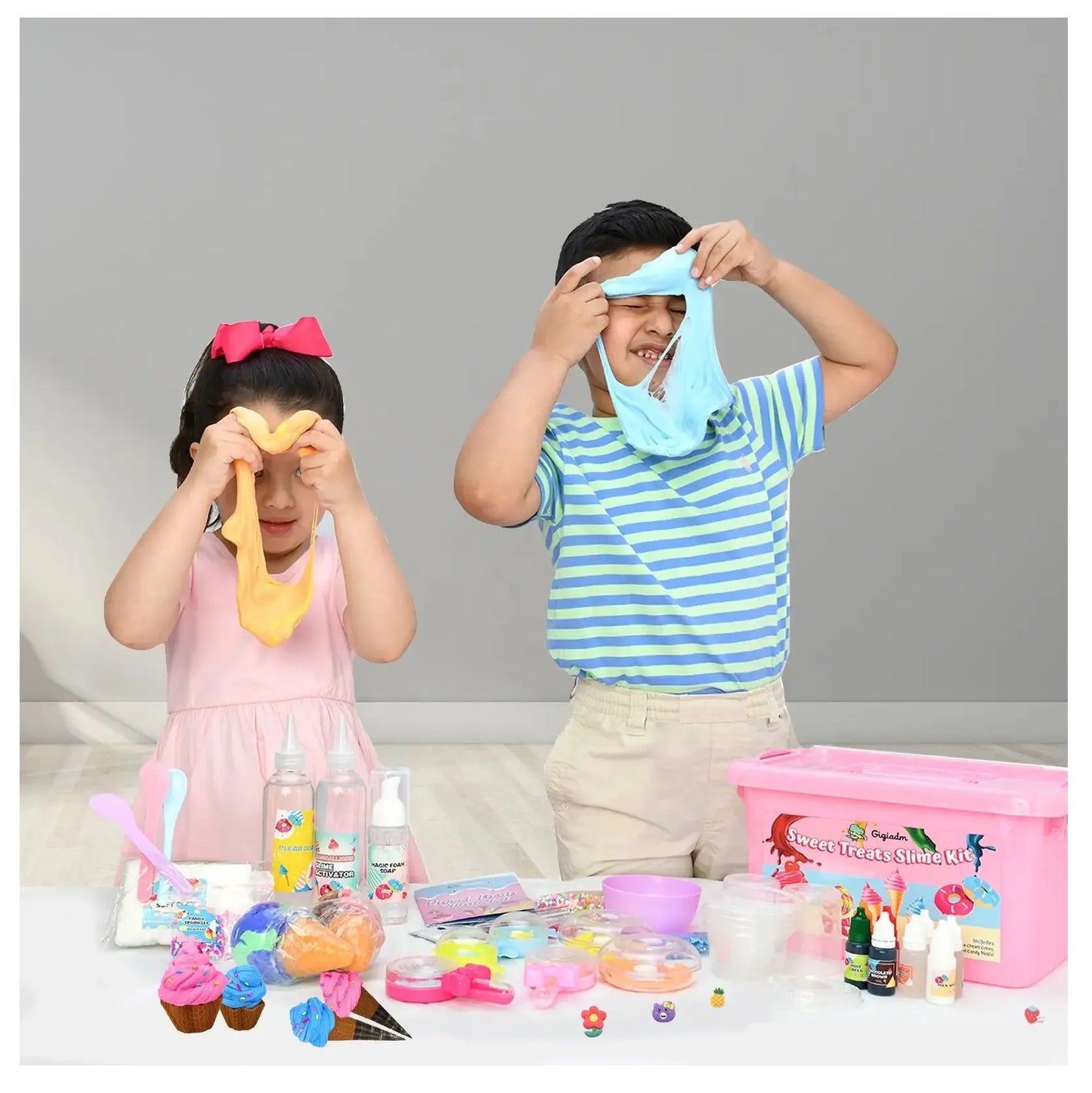Kit Para Hacer Slime Helado Incluye Todos Los Accesorios
