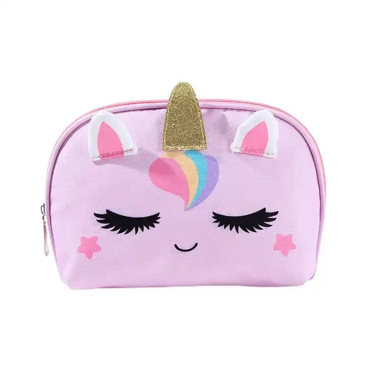 Estuche Unicornio Kawaii Escolar Con Lápices Y Accesorios