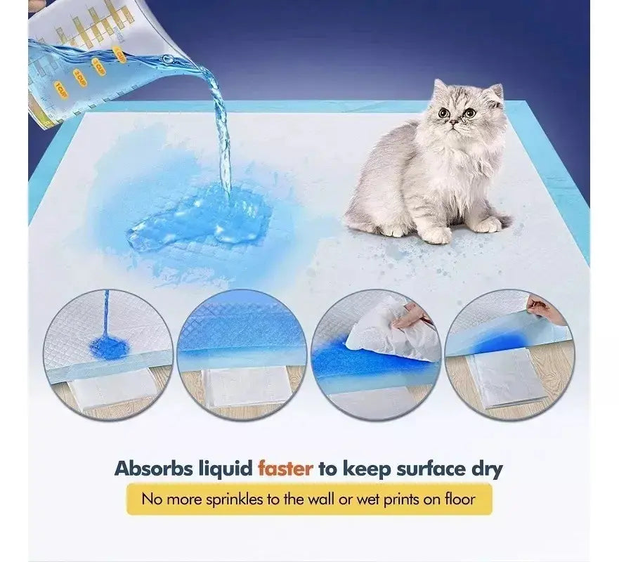 Pañales Sabanillas Perro Gato Mascotas 45x60cm 100 Unidades