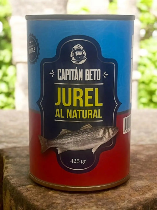 Jurel Al Natural Lata 425 G Capitán Beto