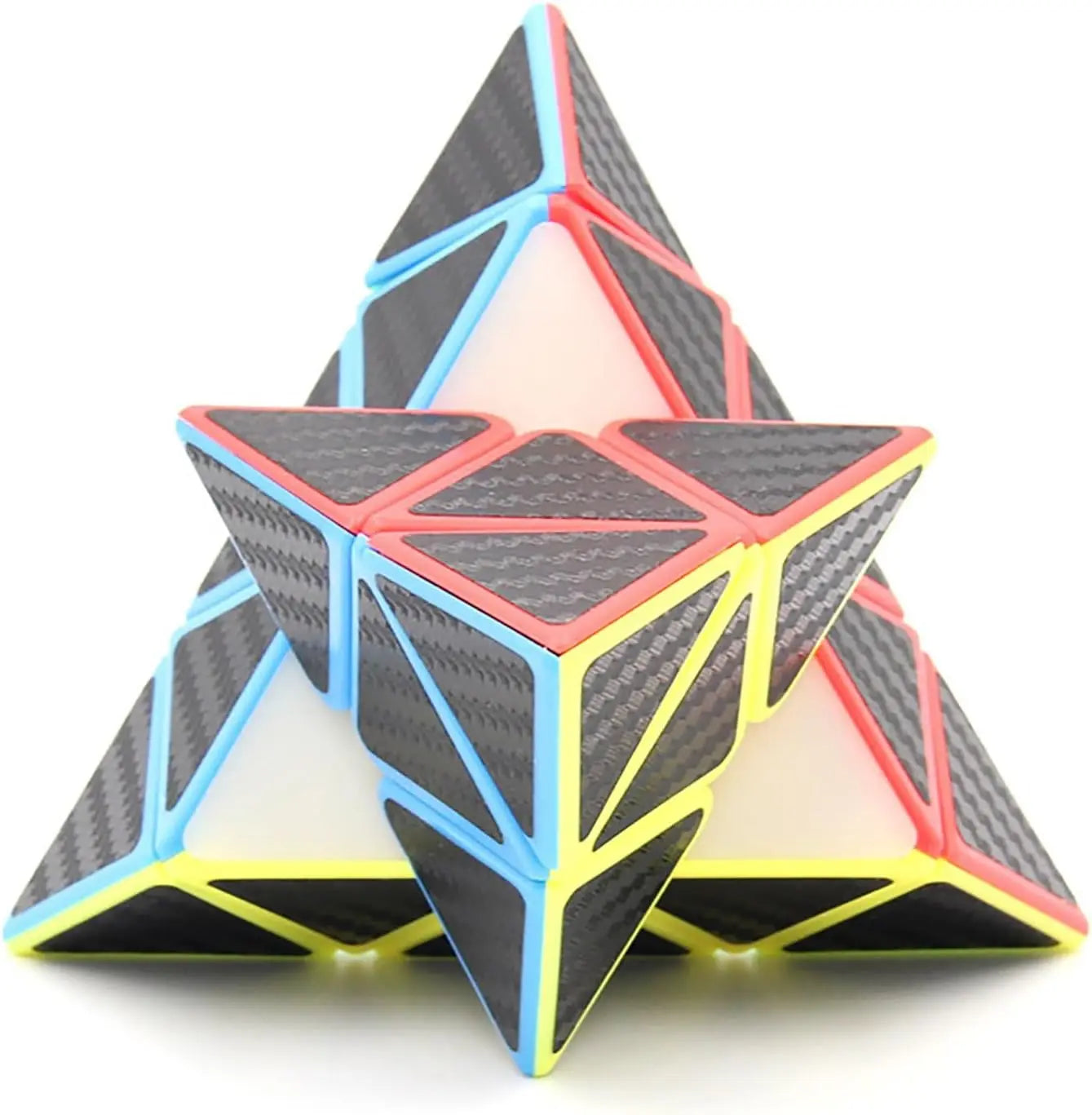 Cubo Magico Rubik Piramide 3x3 Colores Premiun Color De La Estructura Multi Color