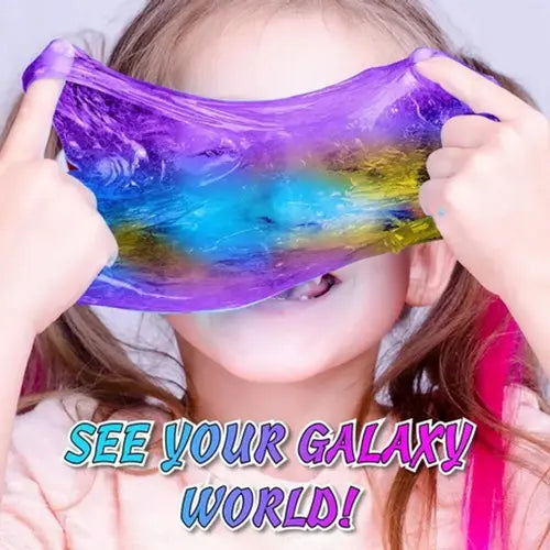Kit Para Hacer Slime Galaxy Incluye Todos Los Accesorios