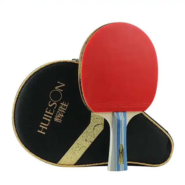 Pack 2 Paletas De Ping Pong 3 Estrellas Hueison + 3 Pelotas