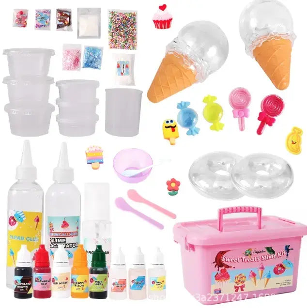Kit Para Hacer Slime Helado Incluye Todos Los Accesorios