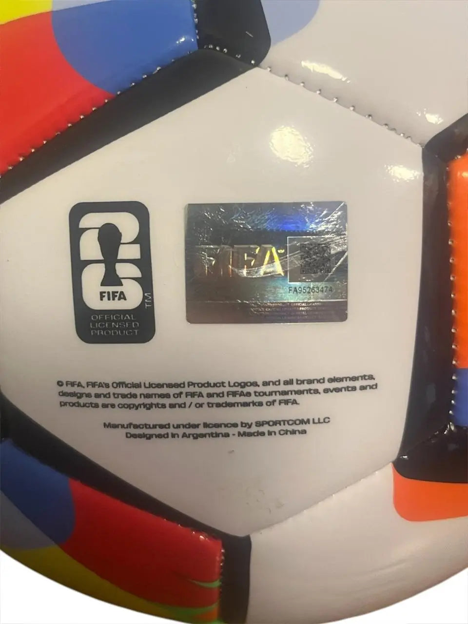 Balón De Fútbol Licencia Oficial Mundial De Futbol 2026