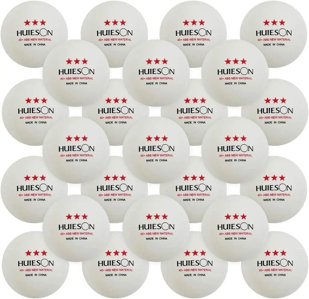 Pack 6 Pelotas Ping Pong 3 Estrellas Hueison 40mm