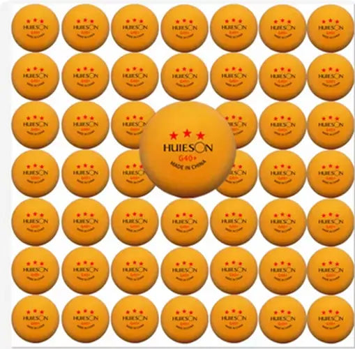 Pelota De Ping Pong Balde 60 Unidades Hueison 3 Star