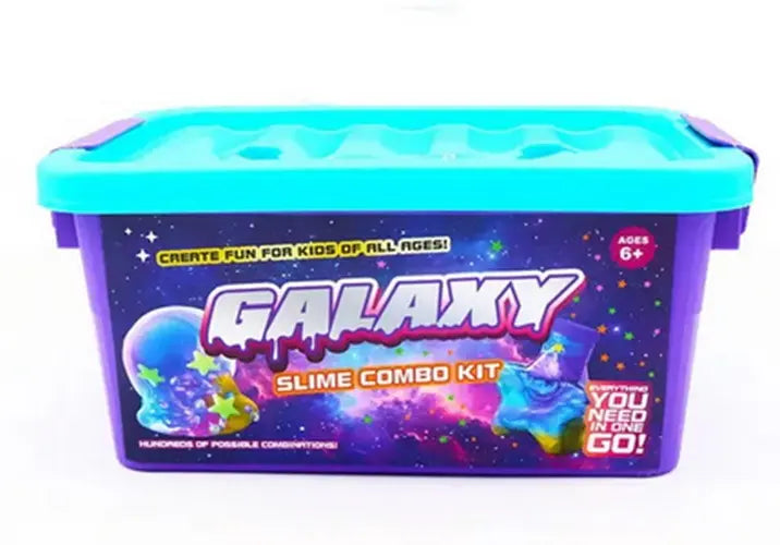Kit Para Hacer Slime Galaxy Incluye Todos Los Accesorios