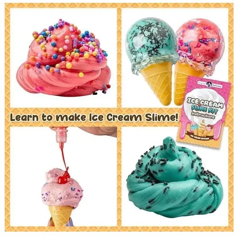 Kit Para Hacer Slime Helado Incluye Todos Los Accesorios