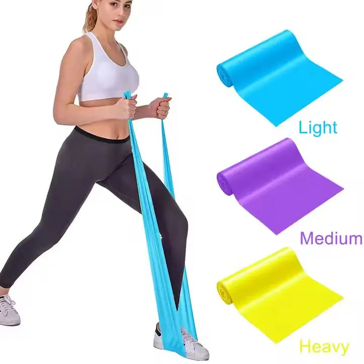 Pack X3 Bandas Elásticas Resistencia Ejercicio Deporte