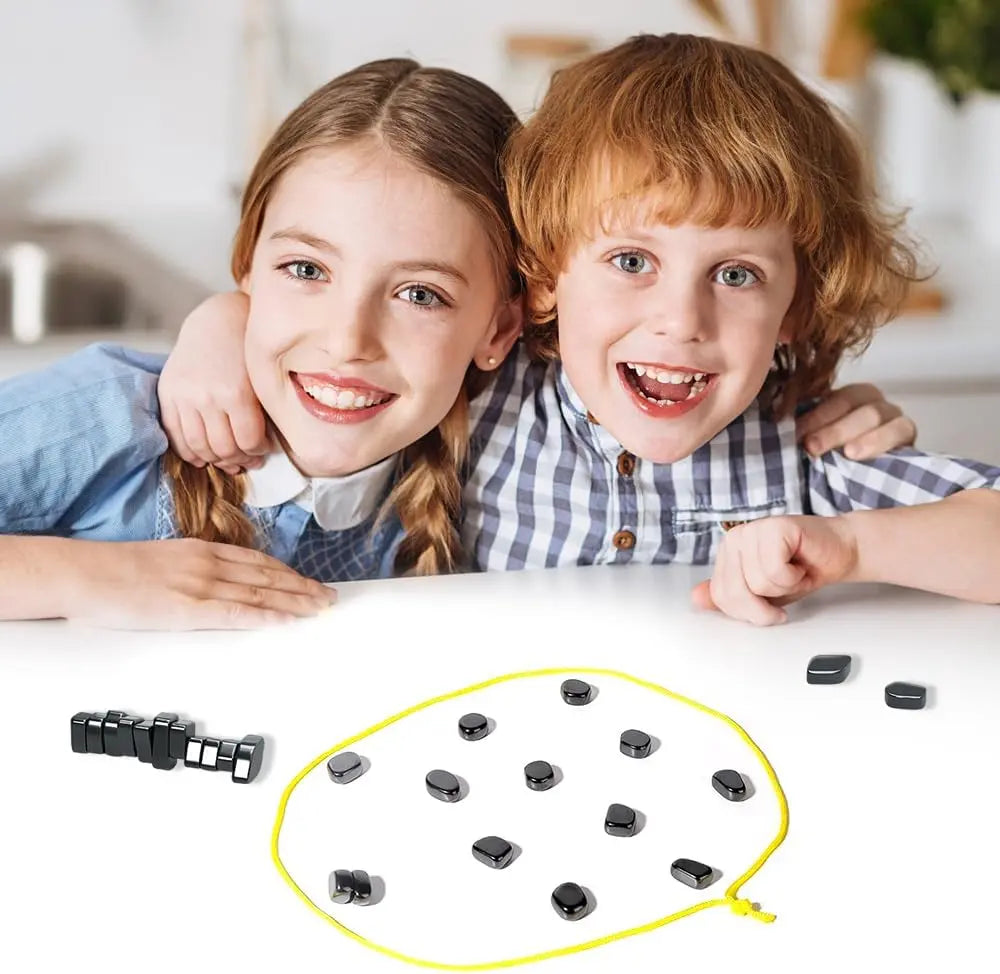 Juego De Mesa Ingenio Piedras Magnéticas Iman Juguete Steam