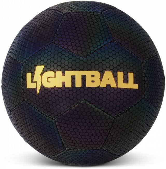 Pelota De Fútbol Holeográfica Brillante Balón Mágico N°5