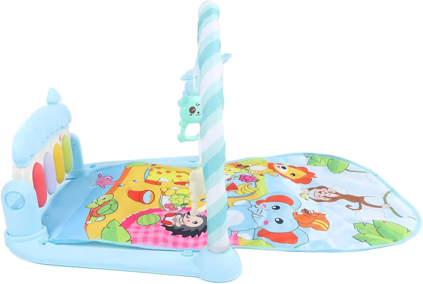 Alfombra Gimnasio Musical Piano Juguete Para Niños 70x45cm