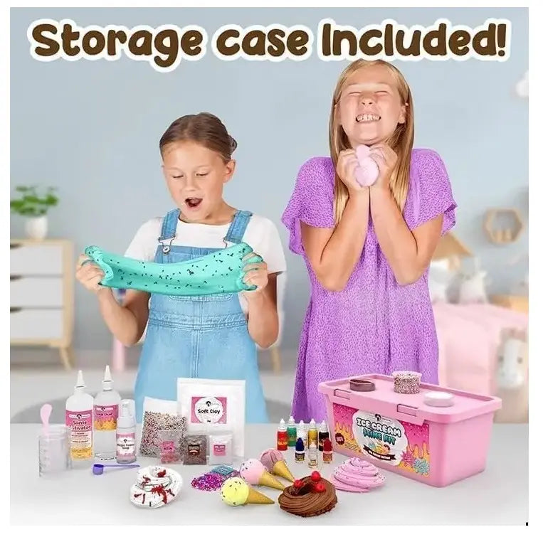 Kit Para Hacer Slime Helado Incluye Todos Los Accesorios