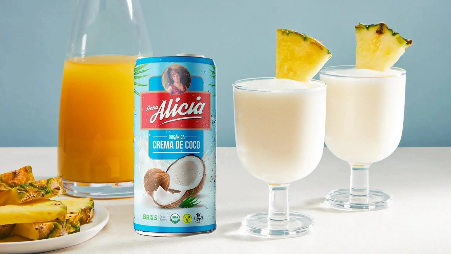 Crema De Coco Doña Alicia 400 Gr C/u Pack 4 Tarros