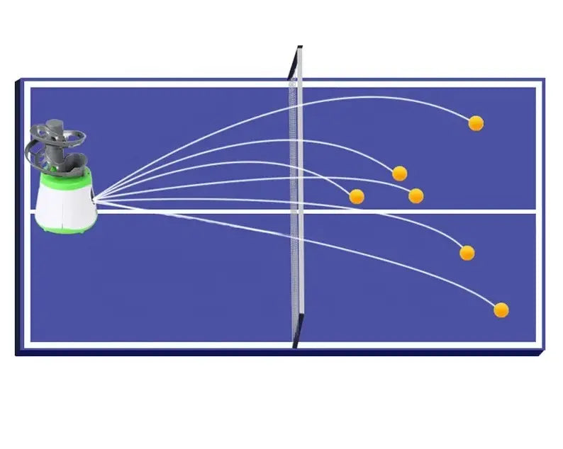 Robot Máquina Lanza Pelotas De Ping Pong Automática