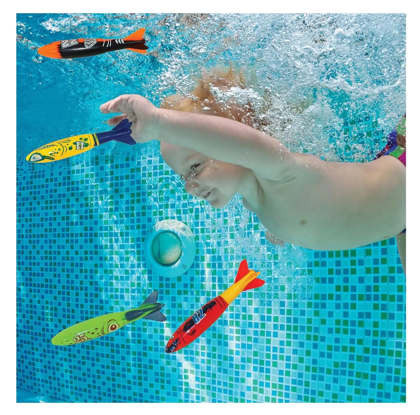 Juego De Buceo Deluxe Para Piscina Mix Diferentes Modelos