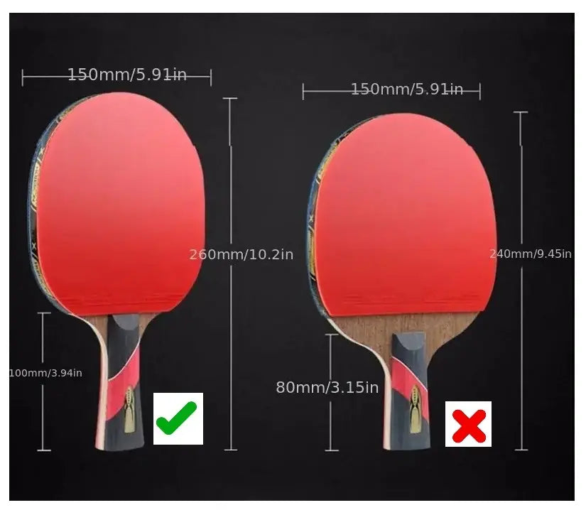 Paleta De Ping Pong 6 Estrellas Hueison Profesional Carbono