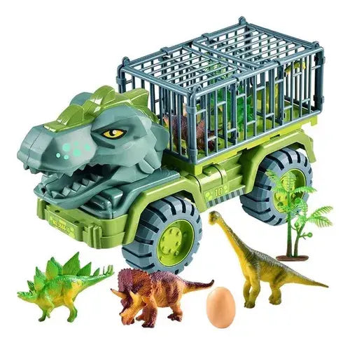 Camion Dinosaurio Transporte Triceratops Juguete Niños