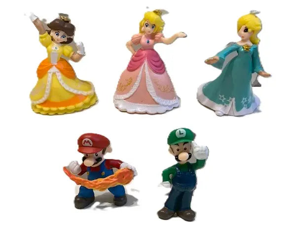 Set De 18 Figuras Super Mario Bros 5-7 Cm