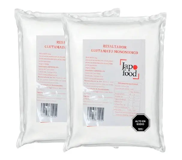 Ajinomoto Glutamato Monosodico Pack 2 Unid De 1 Kg C/u (2kg)
