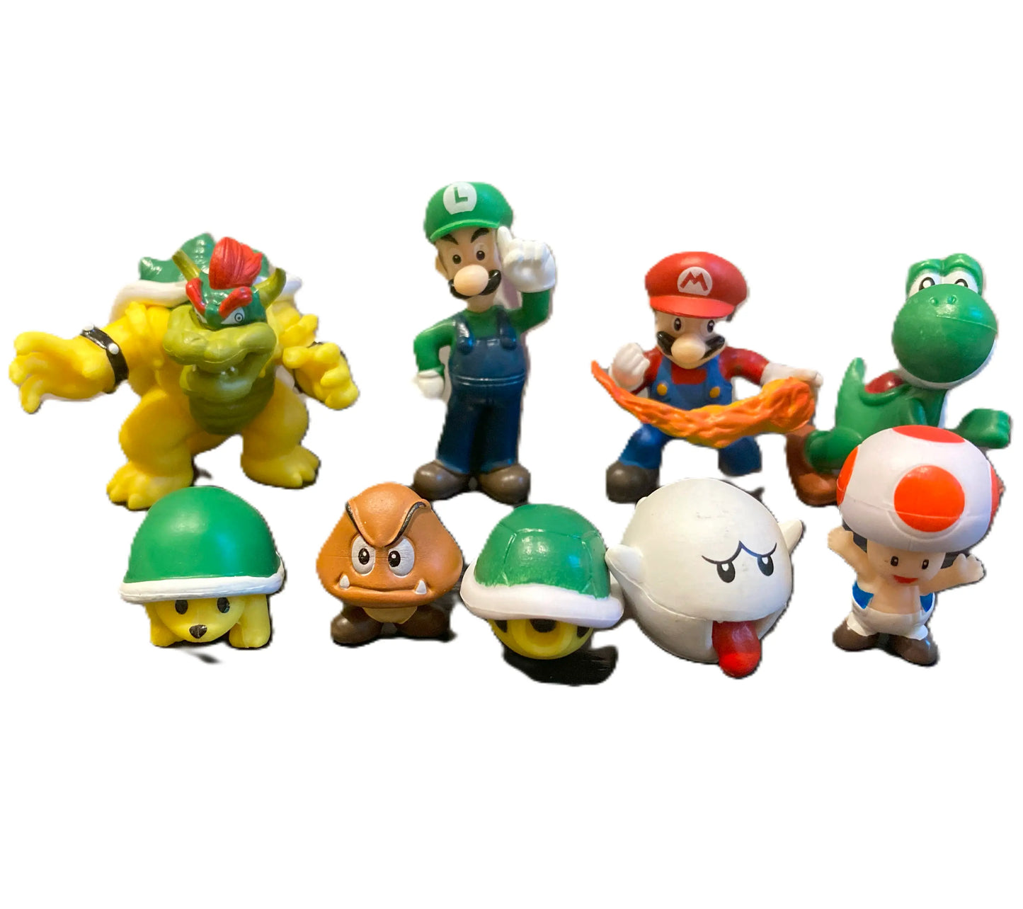 Set De 18 Figuras Super Mario Bros 5-7 Cm