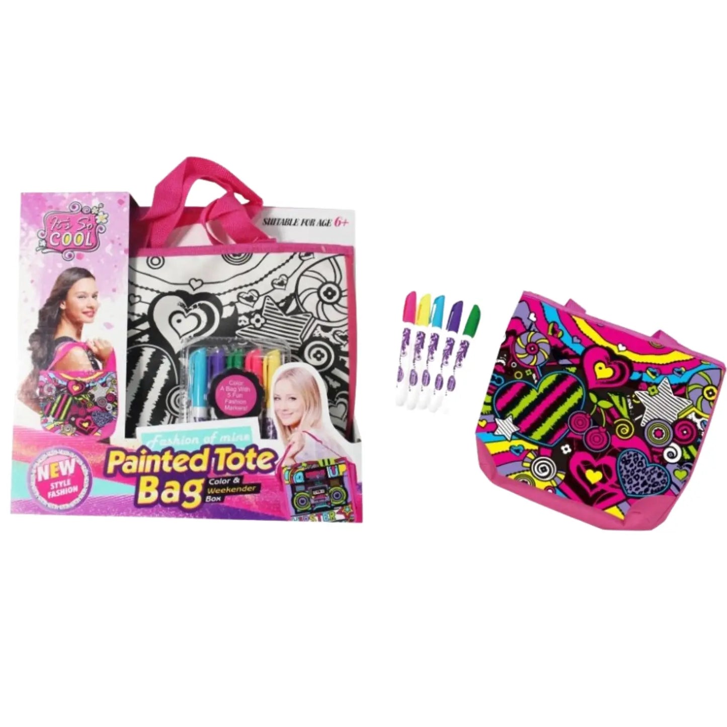 Mochila Cartera Para Pintar Y Decorar Manualidad Diy Niña