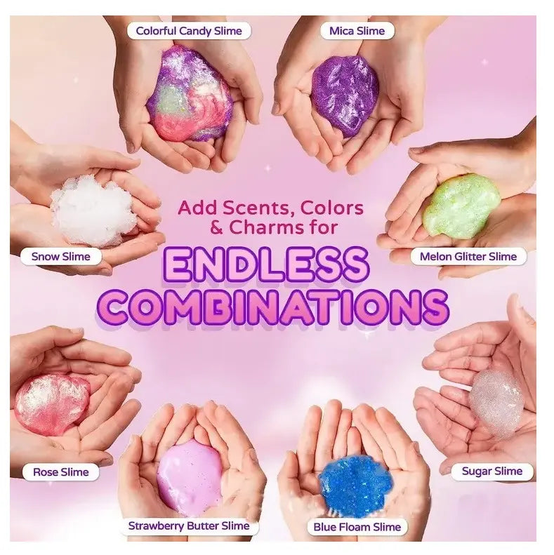Kit Para Hacer Slime Unicornio Incluye Todos Los Accesorios