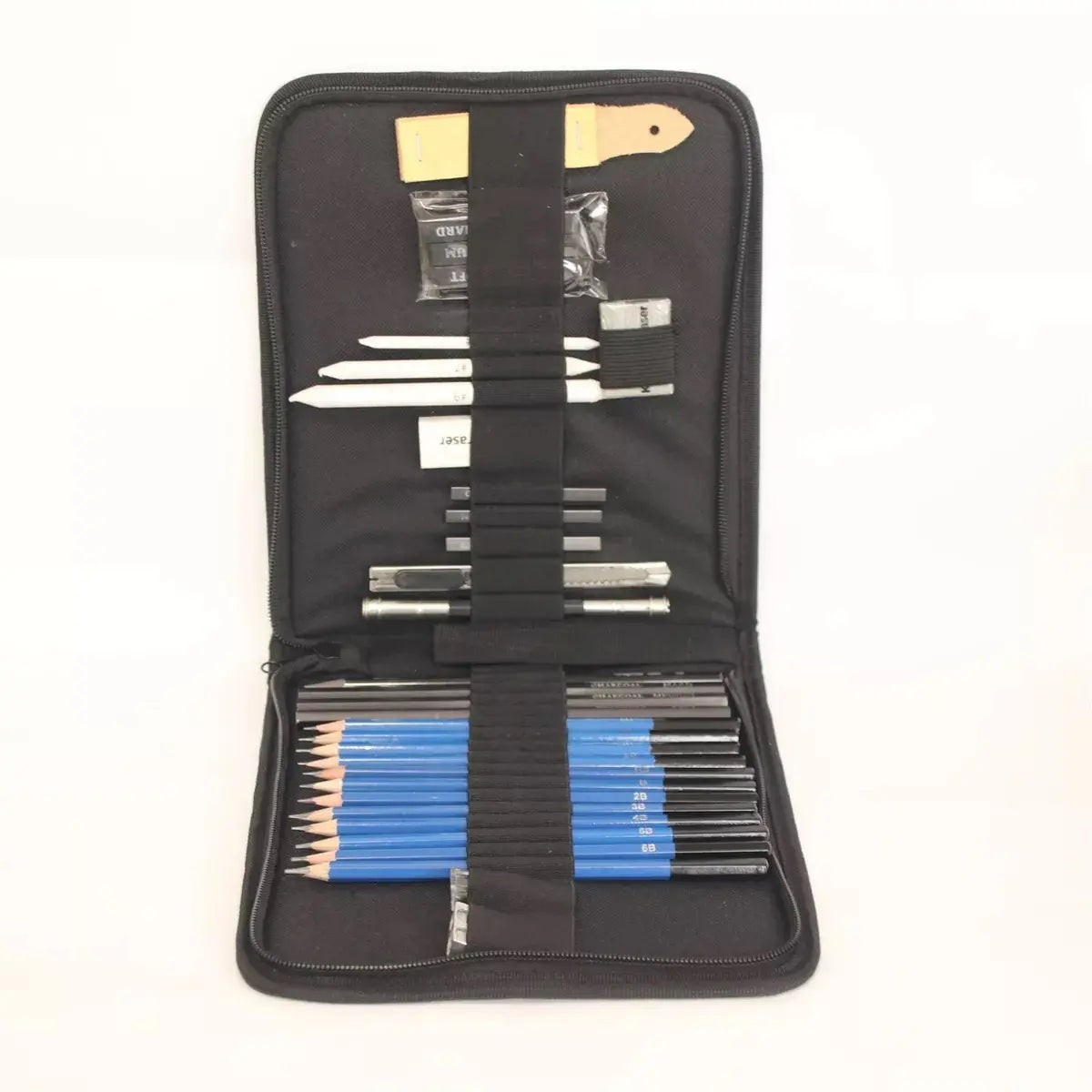 Kit De Dibujo Profesional 32 Piezas Estuche Set Lápices