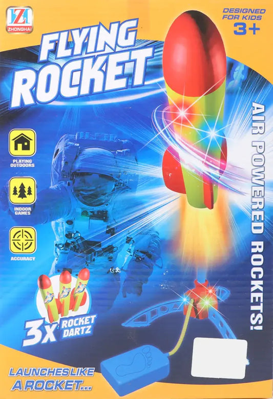Juguete Lanzador De Cohete Infantil Space Rocket Aire Libre
