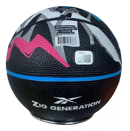 Pelota Basquet Reebok Zig Generation Basket N°7 Color Negro