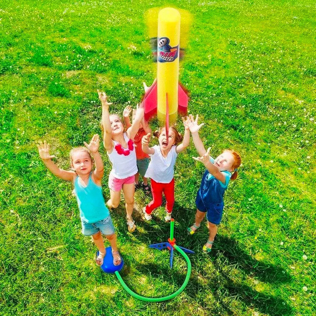 Juguete Lanzador De Cohete Infantil Space Rocket Aire Libre