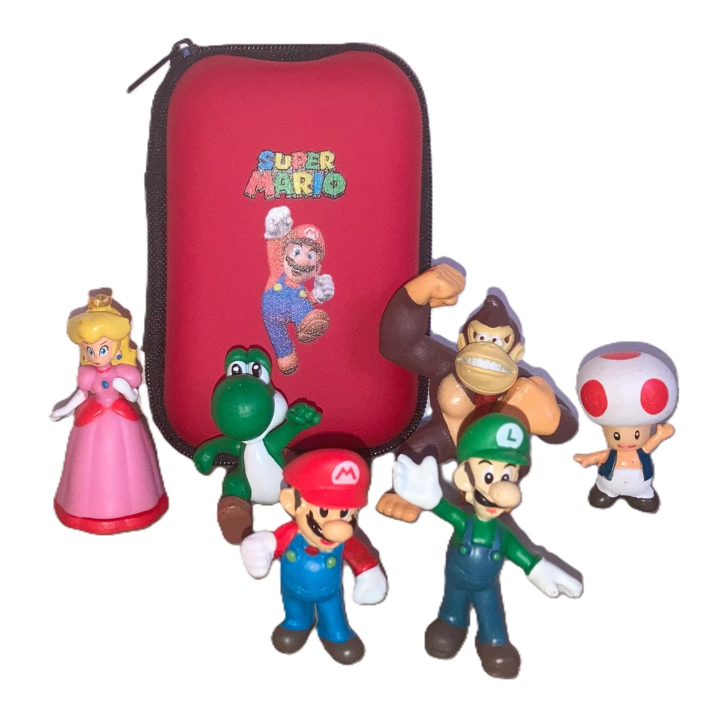 Set De 6 Figuras Super Mario Bros 4-7 Cm