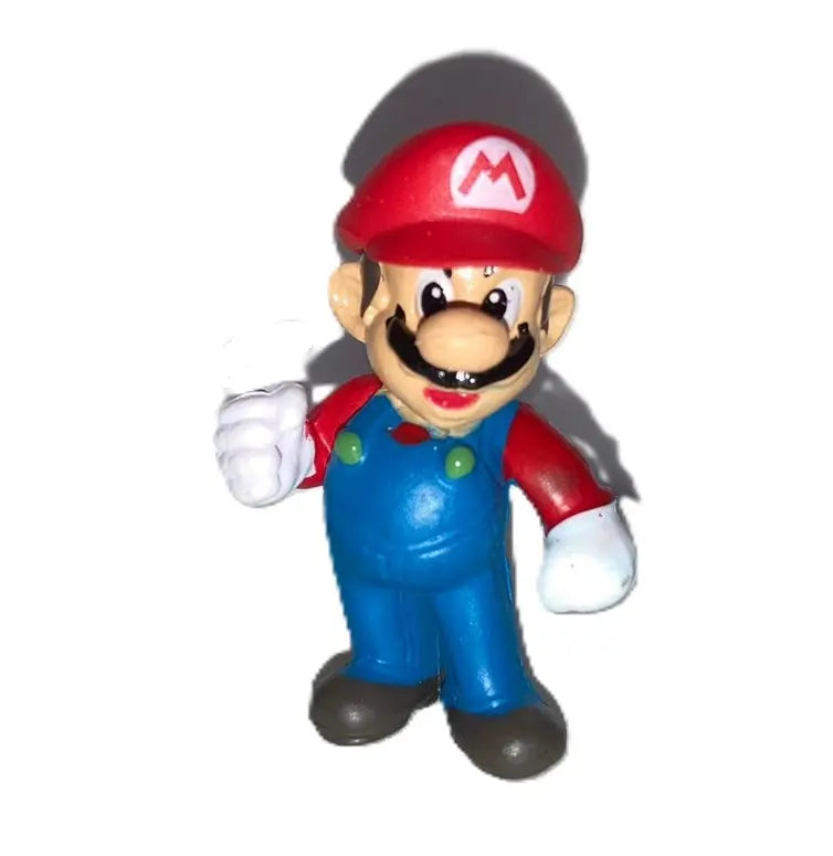 Set De 6 Figuras Super Mario Bros 4-7 Cm