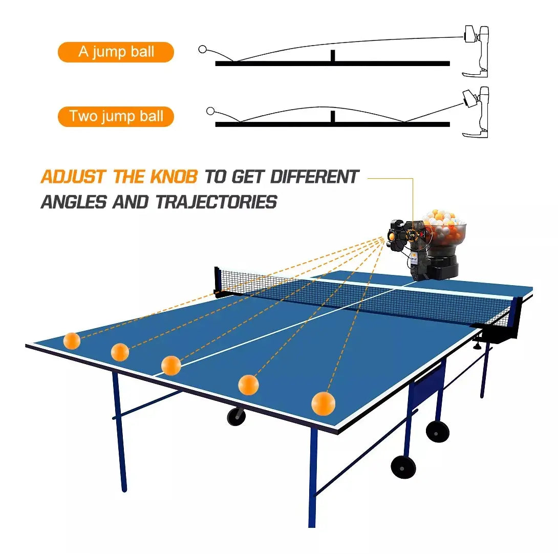 Robot Maquina Lanza Pelotas De Ping Pong Profesional