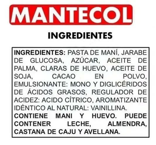 Mantecol Bajo Sodio 253 Gr