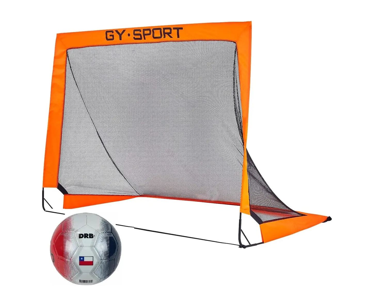 Arcos Futbol Infantil X 2 Unidades Plegable Con Pelotas