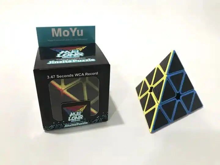 Cubo Magico Rubik Piramide 3x3 Colores Premiun Color De La Estructura Multi Color