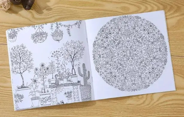 Libro Para Colorear Jardin Secreto/ Secret Garden /mandala
