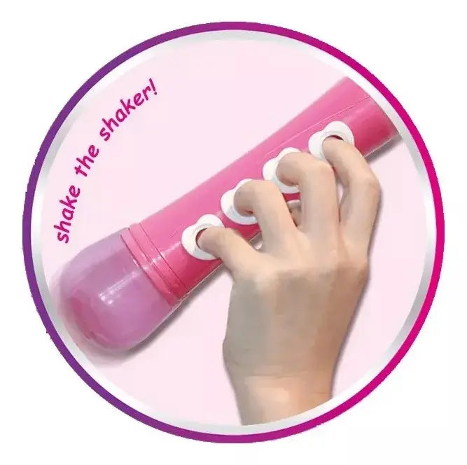 Set Manicure Pinta Uñas Con Dispensador De Glitter Juguete