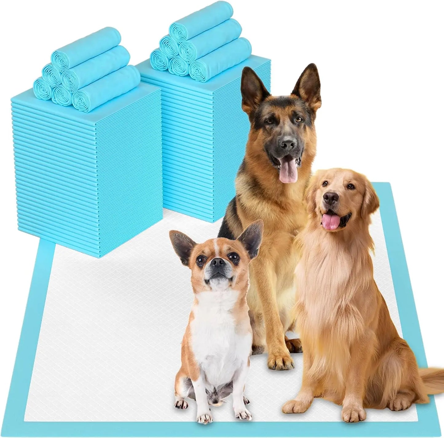 Pañales Sabanillas Perro Gato Mascotas 60x60cm 80 Unidades