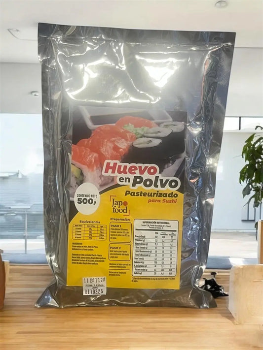 Huevo En Polvo 500 Gr Huevo Entero Pasteurizado