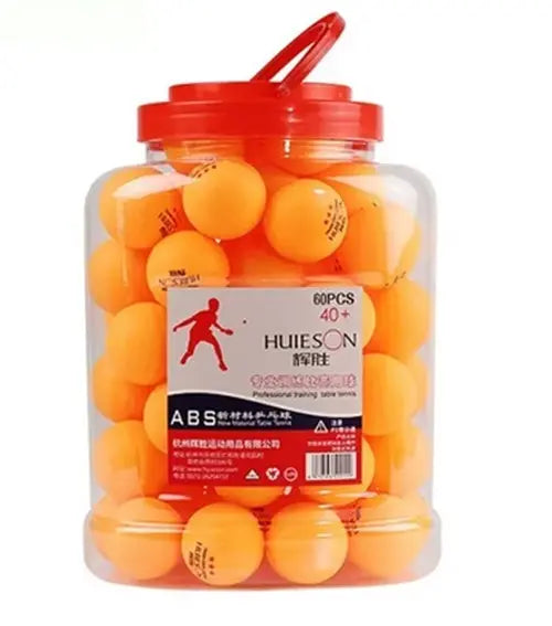 Pelota De Ping Pong Balde 60 Unidades Hueison 3 Star